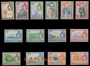 112609 - 1954 Mi.14-27, Alžběta II, kompletní série, kat.** 180