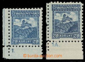 112670 - 1926 Pof.222, Malé krajinky, 2,50Kč Karlštejn bez průsvi