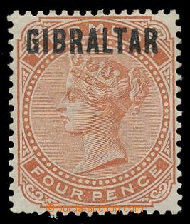 112721 - 1886 Mi.5, Přetisk (SG.5), kat. SG £170
