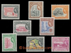 112768 - 1963-64 BRITISH GUIANA  Mi.221-228, Country Motives (missing