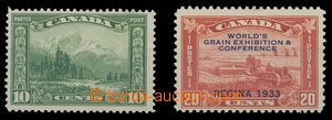 112851 - 1928-33 Mi.134, 173, sestava 2ks známek, kat.* 40€