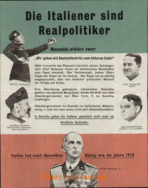 112965 - 1944 Brit. allied flyer, format 21x27cm, folded
