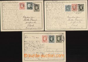 112984 - 1939 CDV2, Hlinka 50h, comp. 3 pcs of pictorial post cards t