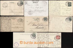 113048 - 1896-1941 GERMANY  sestava 8ks pohlednic s razítky VLP, mj.