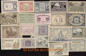 113100 - 1920 AUSTRIA  selection of 20 pcs of credit notes various va