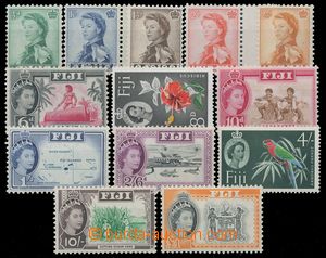 113162 - 1959 Mi.141-153, Alžběta II. + motivy, kompletní série, 