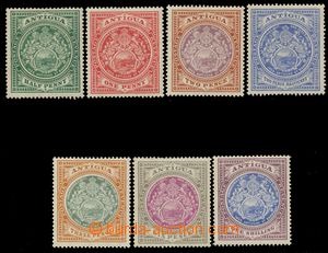 113175 - 1908 Mi.26-32, Znak, bez koncové hodnoty 2Sh, vzadu 2 nále