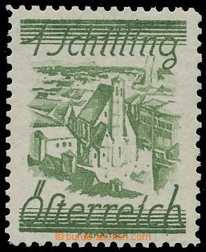 113185 - 1925 Mi.466b, Minoritský kostel 1S světle zelená, šedož