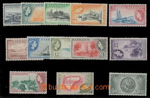 113288 - 1953 Mi.203-215, Krajinné motivy a Alžběta II.