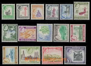 113329 - 1959 Mi.19-33, Country Motives, complete set, cat. Gibbons &