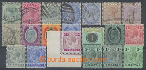 113359 - 1885-1914 selection of 20 pcs of more interesting stamps, it