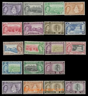 113389 - 1953 Mi.129-143, 147-150, Alžběta II., 2 kompletní série