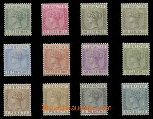 113544 - 1889-96 Mi.22-29, 30a+b-32, Královna Viktorie, kat. 285€