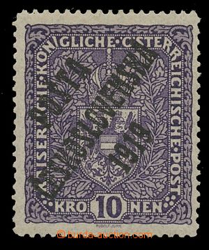 113701 -  Pof.51ax, Znak 10K tmavě fialová, jasný tisk, I. typ př
