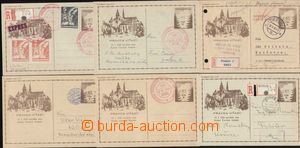 113807 - 1945 CDV73 3x, Košice-issue, comp. 3 pcs of PC from that 2x