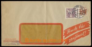 113876 - 1940 sdružený obchodní a běžný tiskopis (!) - dopis se
