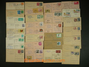 113950 - 1952-88 selection of 50 pcs of correspondence cards and PC t