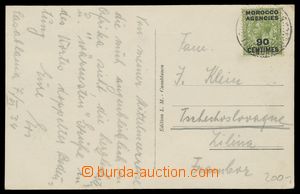 113969 - 1934 MOROCCO  pohlednice Casablanky vyfr. zn. Mi.220, Přeti