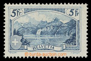 114161 - 1928 Mi.227, Horské krajinky 5Fr, kat. 200€