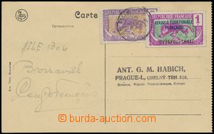 114222 - 1924 postcard (river Lukunga, Madimba) addressed to to Pragu