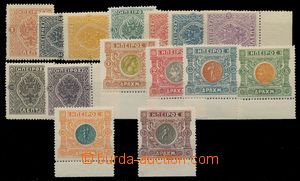 114248 - 1914 private issue, set 25 pcs of stamps 1L-25Dr