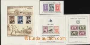 114306 - 1937-47 comp. 4 pcs of miniature sheets Mi.Bl.1-4, c.v.. 235
