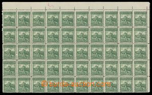 114354 - 1926 Pof.217, Pernštejn, 50-stamps part of sheet, gum witho