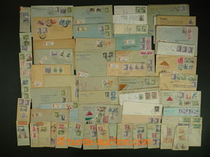 114359 - 1954-58 selection of 45 pcs of entires and 19 pcs of parcel 