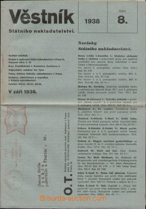 114511 - 1938 zásilka jako tiskopis s OVS Státní nakladatelství v