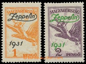 114778 - 1931 Mi.478-479, Zeppelin, oblíbená emise, svěží, kat. 
