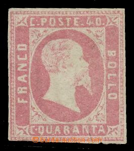 115628 - 1851 Mi.3, Viktor Emanuel II., kat. 4.250€