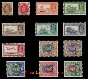 115654 - 1939 Mi.39-51 (SG.36-51), Přetisk, kat. SG £325
