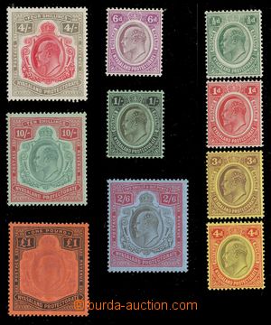 115676 - 1908 Mi.1-10, Edvard VII., kat. SG £750