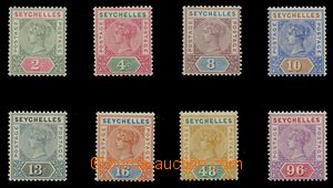 115683 - 1890-02 Mi.1-8 (SG.1-8), Královna Viktorie, kat. SG £1