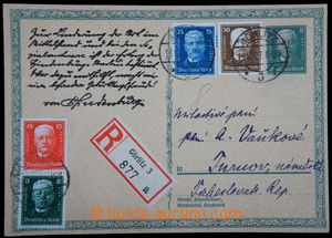 115717 - 1927 dopisnice Mi.P207 Hindenburg, dofr. kompletní sérií 