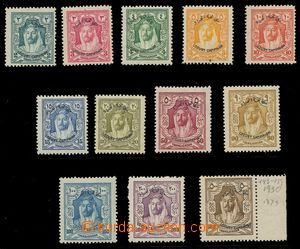 115737 - 1930 Mi.143-154, overprint, catalogue value for hinged 260