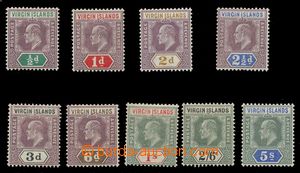 115741 - 1904 Mi.26-34 (SG.54-62), Edvard VII., kat. SG £90