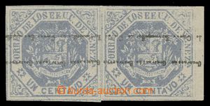 115798 - 1873 Mi.18 II., Znak 1c matně fialová, vzdálenost přetis