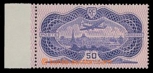 116040 - 1936 Mi.321, Letadlo nad Paříží, tzv. bankovka, levý kr