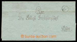 116058 - 1804 skládaný dopis do kláštera Rein (Štýrsko) s razí