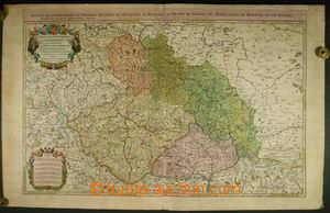 116189 - 1695 mapa zemí Koruny české, Nicolas Sanson, Paříž, fo