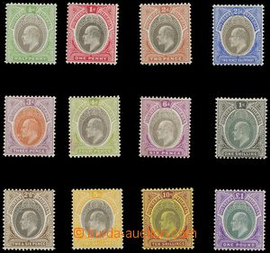 116219 - 1904 Mi.10-20, 25 (SG.21-32), Edvard VII., kat. SG £450