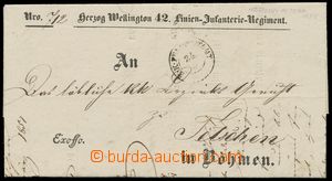 116251 - 1851 SCHLESWIG WAR  occupation Holstein, preprinted folded e