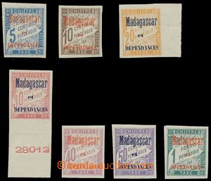 116263 - 1896-97 Mi.P1-7, Doplatní, kat. 200€ (Yv. 245€)