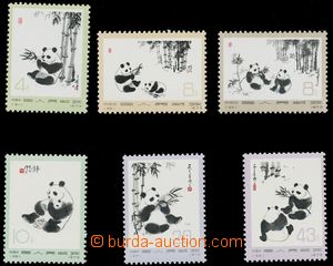 116465 - 1973 Mi.1126-1131, Giant Panda, popular set, c.v.. 170€
