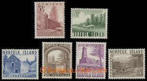 116475 - 1953 Mi.15-20 (SG.13-18), Místní motivy, kat. 75€