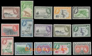 116477 - 1953 Mi.99-113 (SG.173-187), Alžběta II., kat. 50€