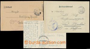 116547 - 1940-44 SS-Feldpost, comp. 3 pcs of entires from Protectorat