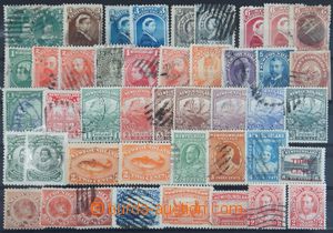 116689 - 1870-1911 selection of 45 pcs of stamps, from some values co