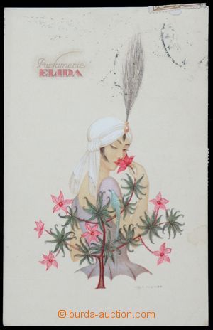 117958 - 1923 MELA KOEHLER, reklamní pohlednice ELIDA, prošlá, leh